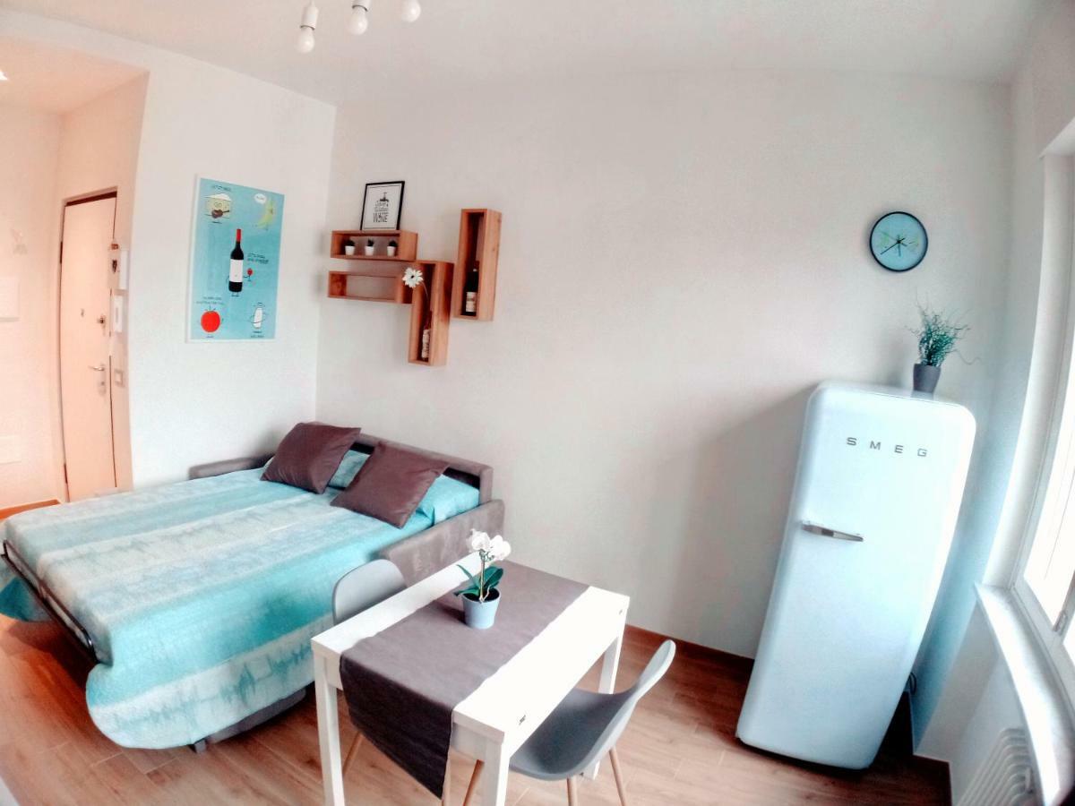 Vinhome Bilocale Con Garage Privato Alba Centro Kültér fotó