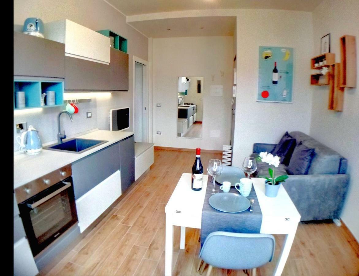 Vinhome Bilocale Con Garage Privato Alba Centro Kültér fotó