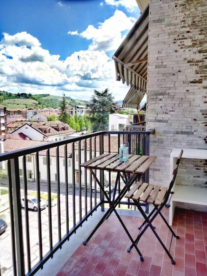Vinhome Bilocale Con Garage Privato Alba Centro Kültér fotó